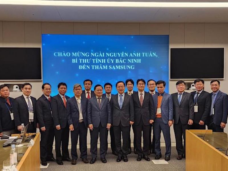 THE BAC NINH PROVINCE VISITED AND WORKED IN SOUTH KOREA, ENHANCING INVESTMENT PROMOTION